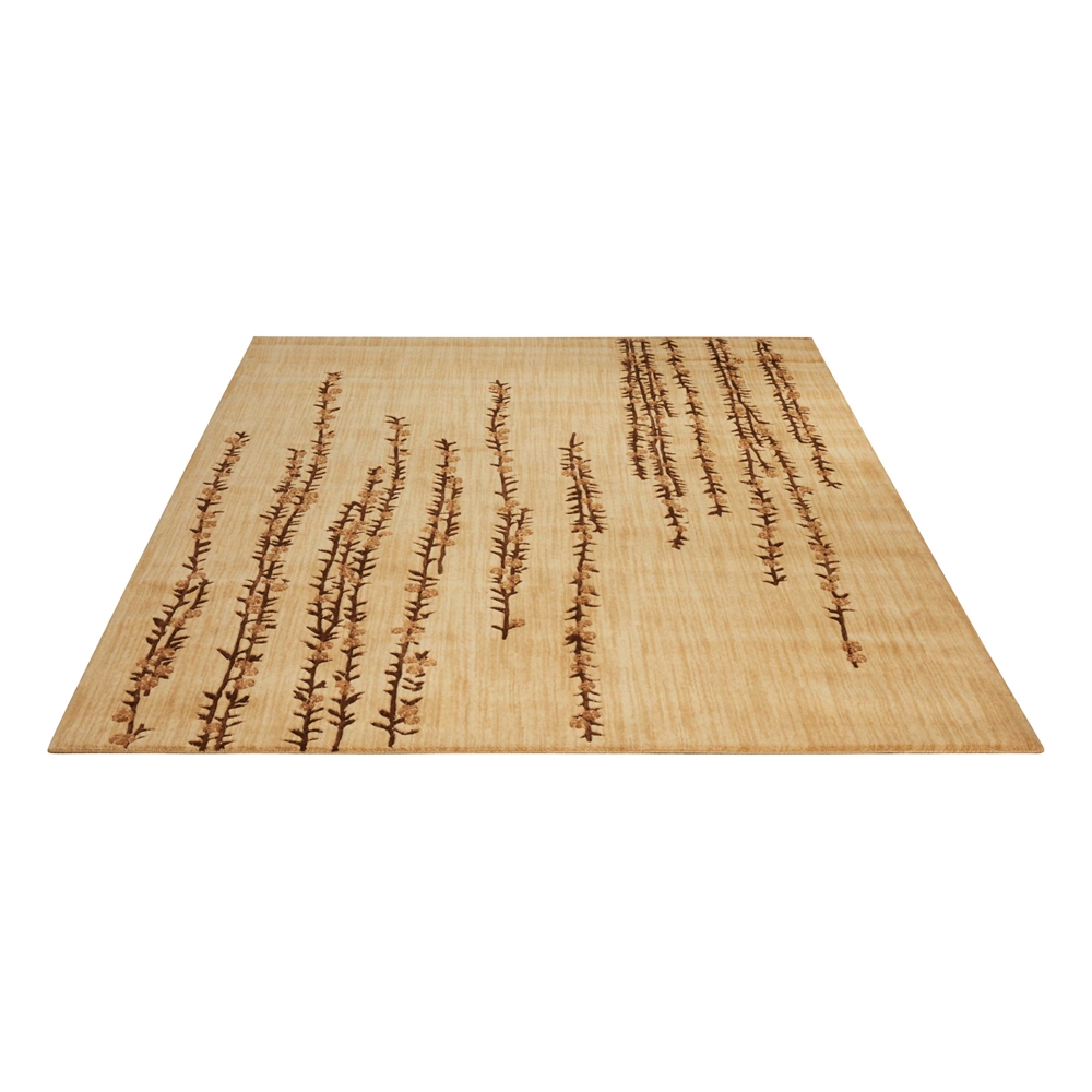 Nourison Radiant Impression Beige Area Rug. Picture 5