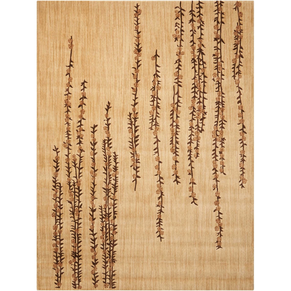 Nourison Radiant Impression Beige Area Rug. Picture 1