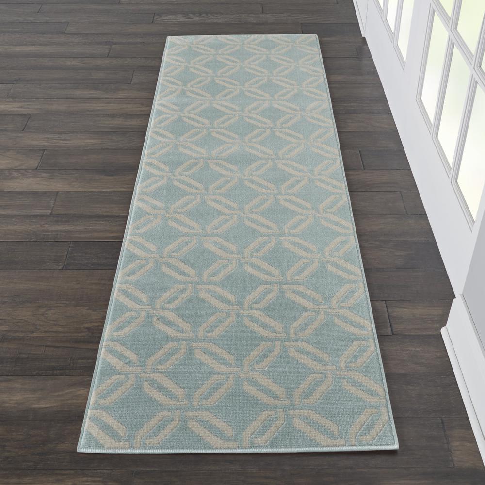 Coastal, Nautical & Beach Runner Area Rug, 7' Runner. Picture 3