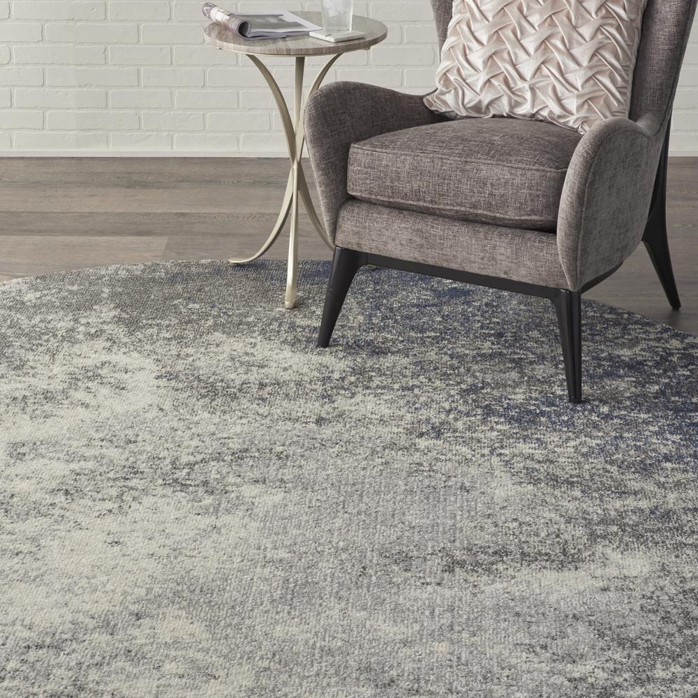 Modern Round Area Rug, 8' x Round. Picture 9