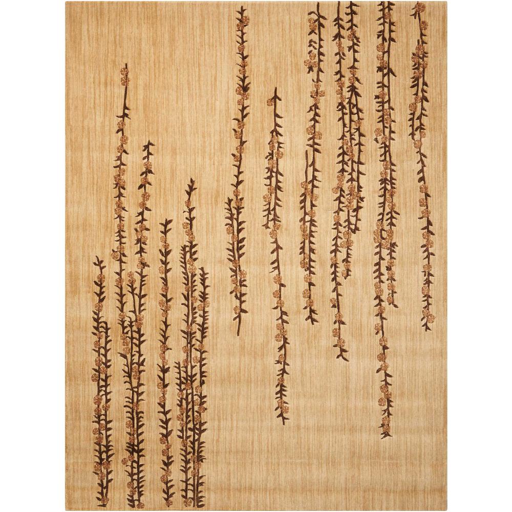 Nourison Radiant Impression Beige Area Rug. Picture 1