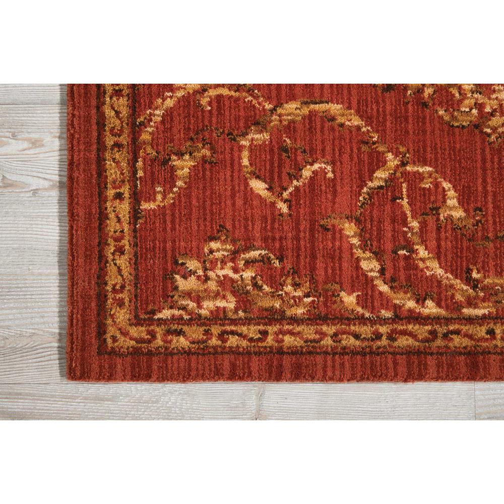 Nourison Radiant Impression Persimmon Area Rug. Picture 4