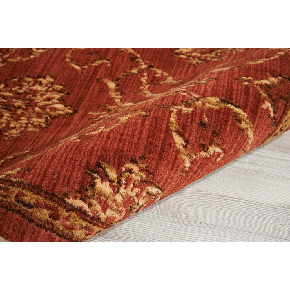 Nourison Radiant Impression Persimmon Area Rug. Picture 5