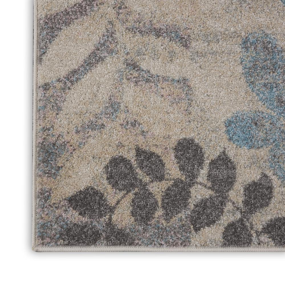 Tranquil Area Rug, Ivory/Light Blue, 2' x 4'. Picture 5