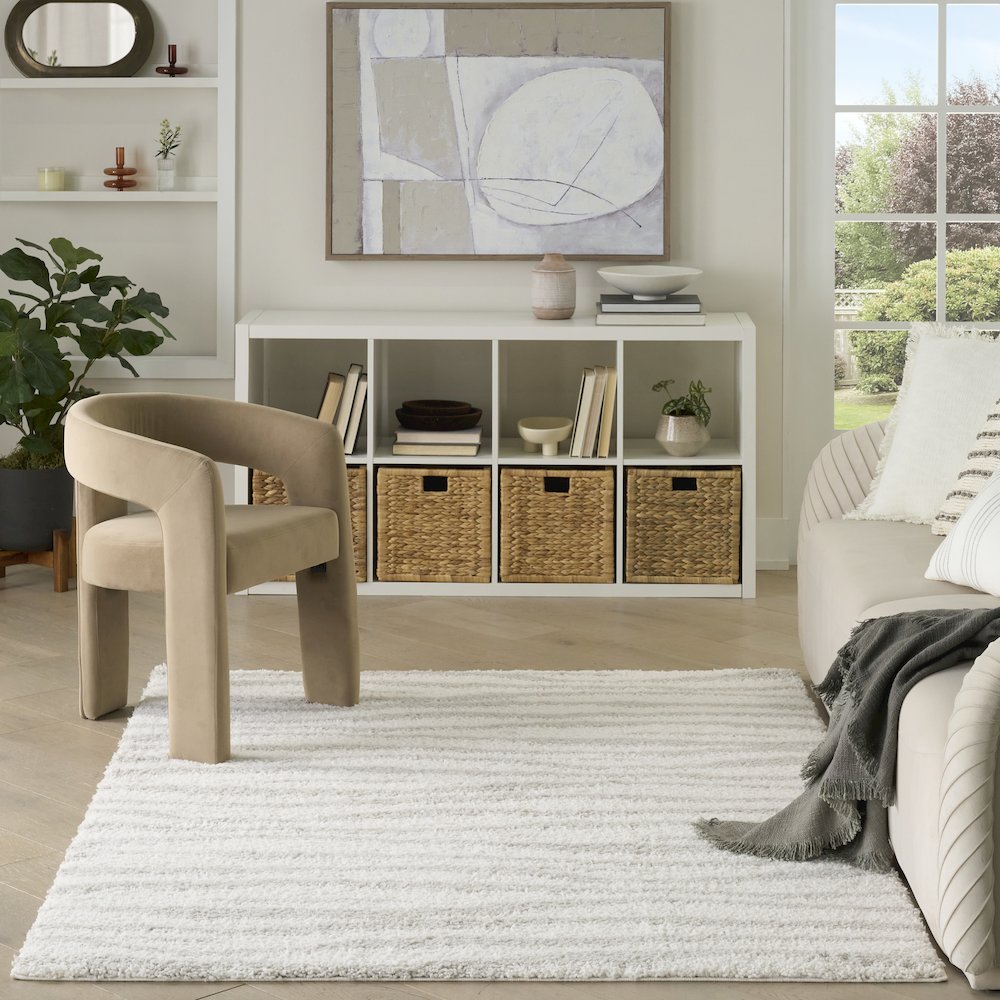 Nourison Home Modern Shag Area Rug. Picture 9