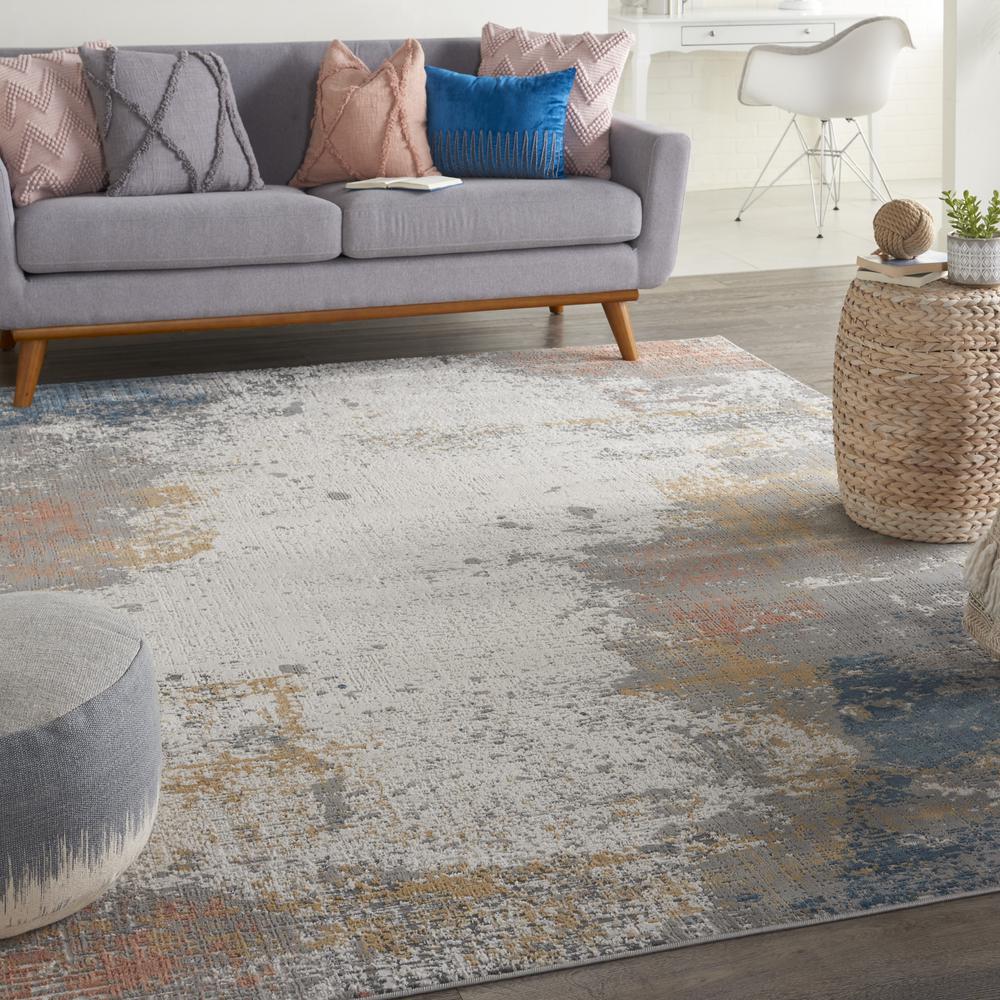 Modern Rectangle Area Rug, 9' x 13'. Picture 3