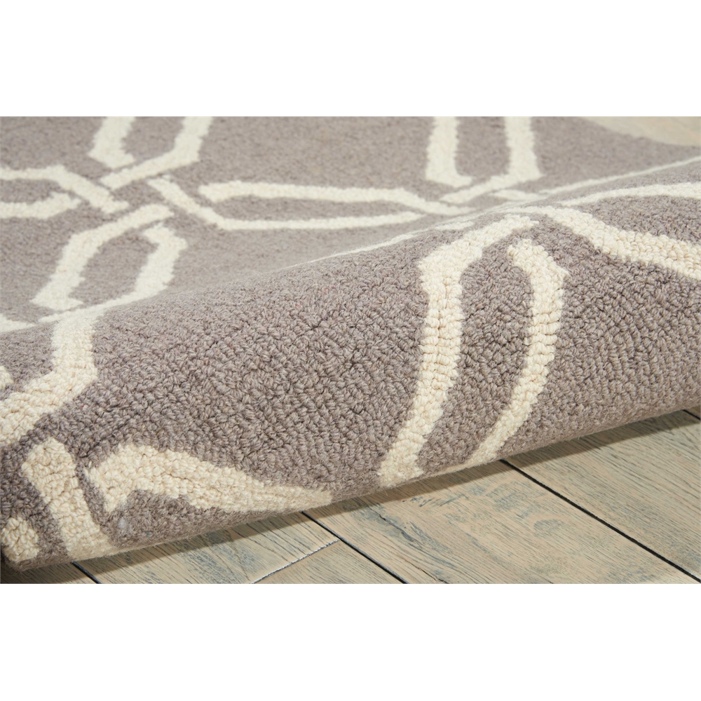 Linear Area Rug, Silver, 2'3" x 7'6". Picture 5