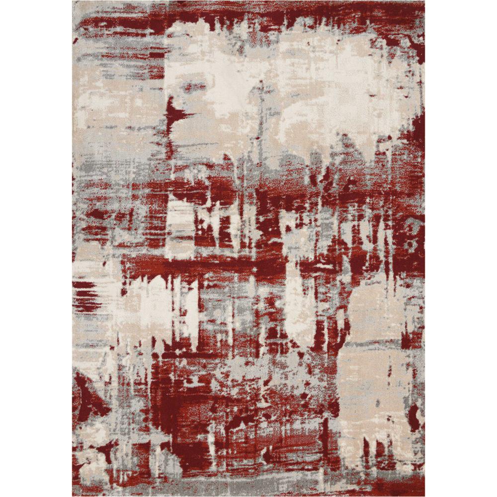 Modern Rectangle Area Rug, 4' x 6'. Picture 1