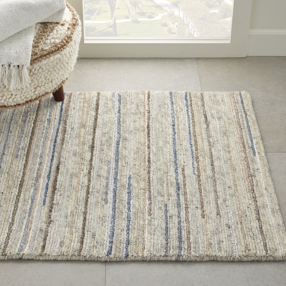 Nourison Plateau Area Rug, Ivory, 2'2" x 3'9", PAE01. Picture 2