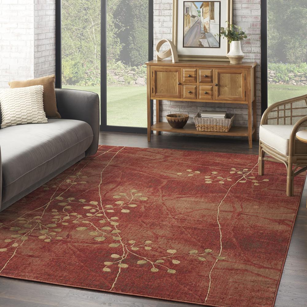 Rustic Rectangle Area Rug, 8' x 11'. Picture 3