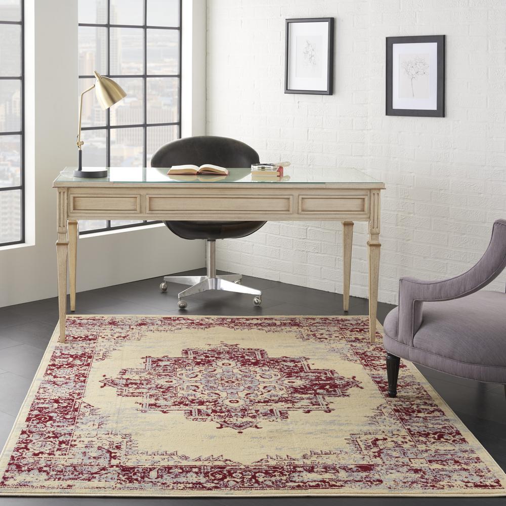 Nourison Home Grafix Area Rug. Picture 2
