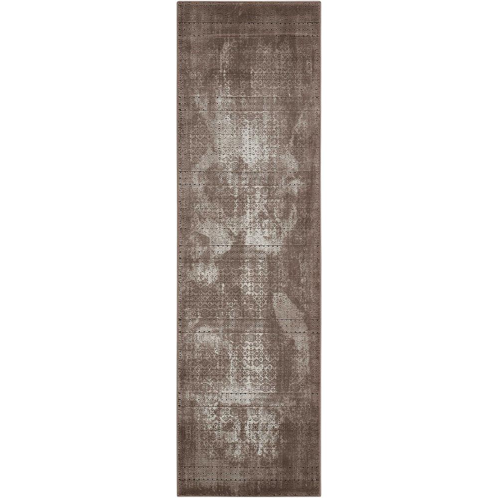 Karma Area Rug, Ash, 2'2" x 7'6". Picture 1