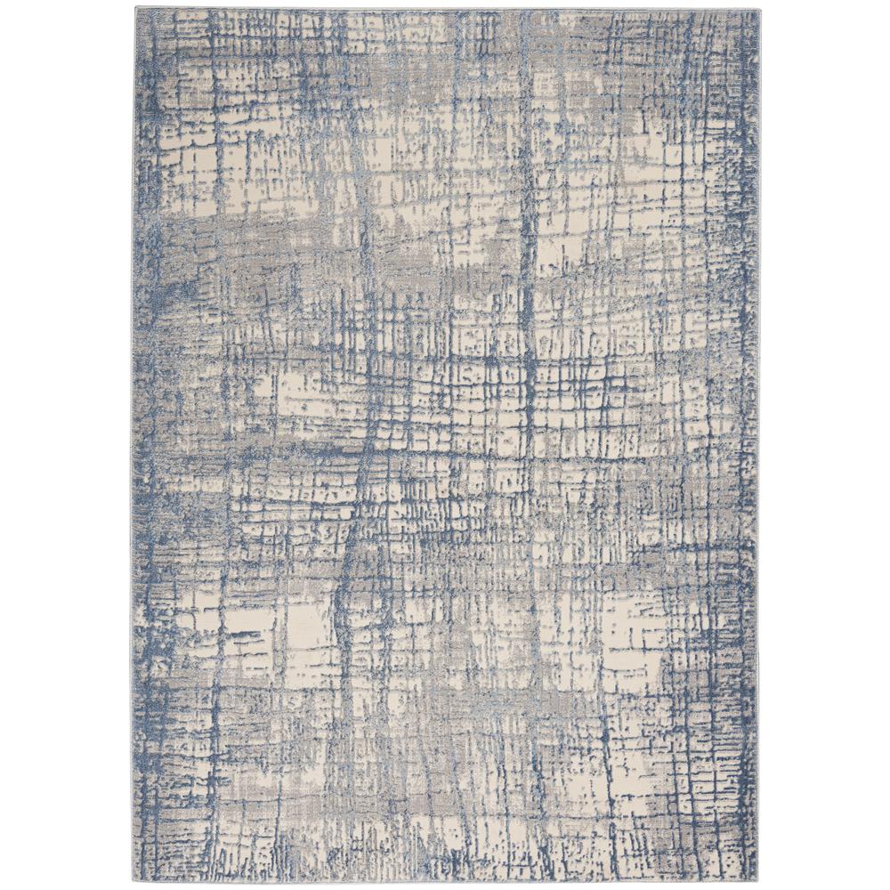 Modern Rectangle Area Rug, 5' x 7'. Picture 1