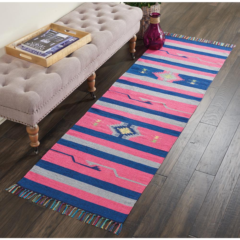 Southwestern Runner Area Rug, 8' Runner. Picture 9