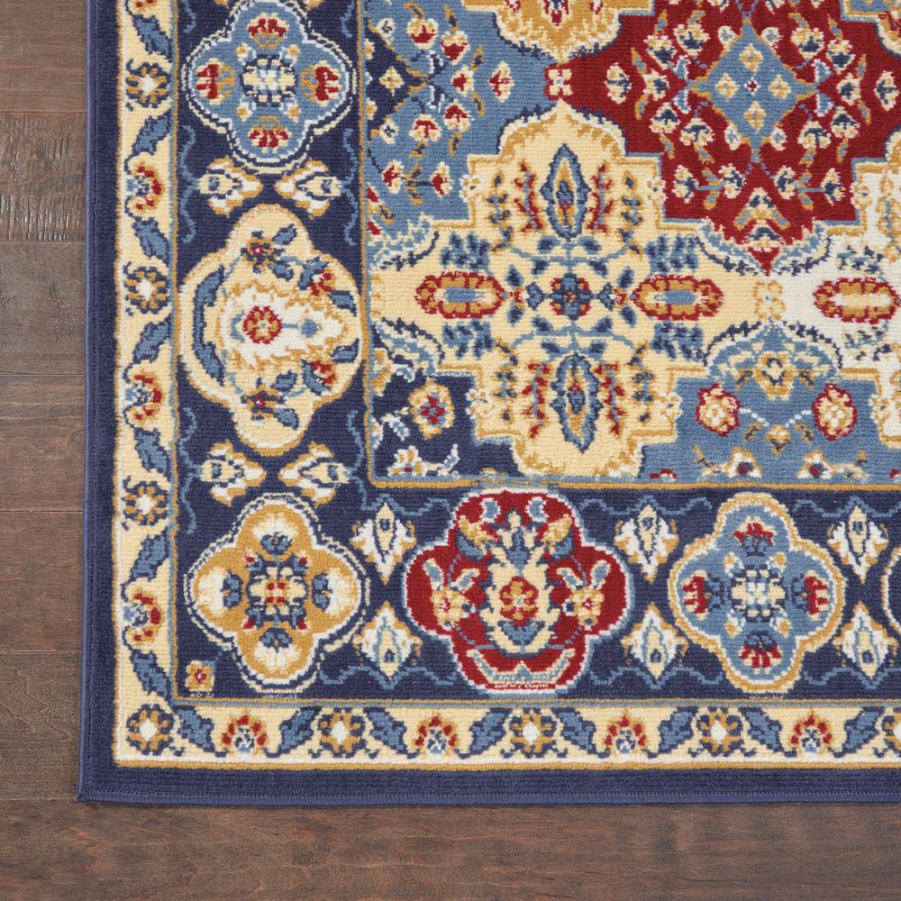 Bohemian Rectangle Area Rug, 6' x 9'. Picture 5