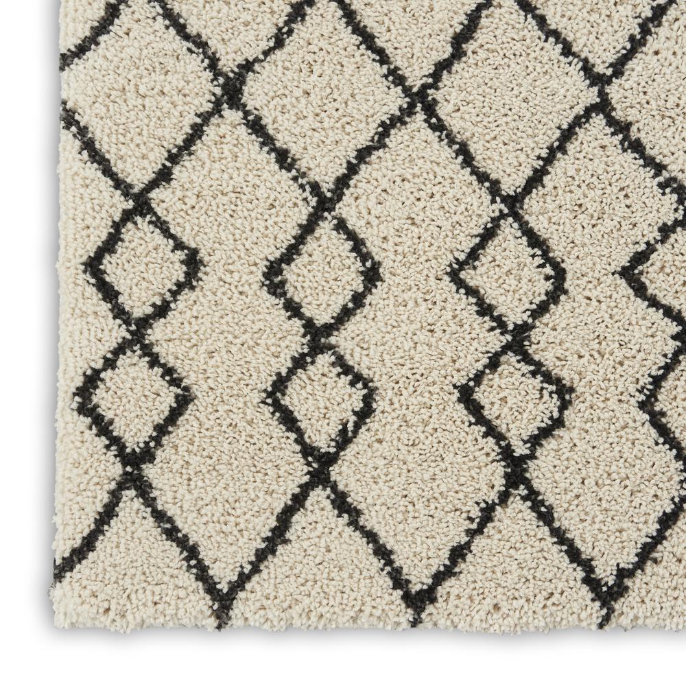 Nourison Home Geometric Shag Area Rug. Picture 5