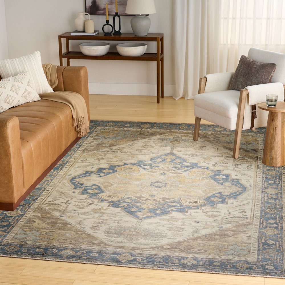 Nourison Home Vintage Washables Area Rug. Picture 5