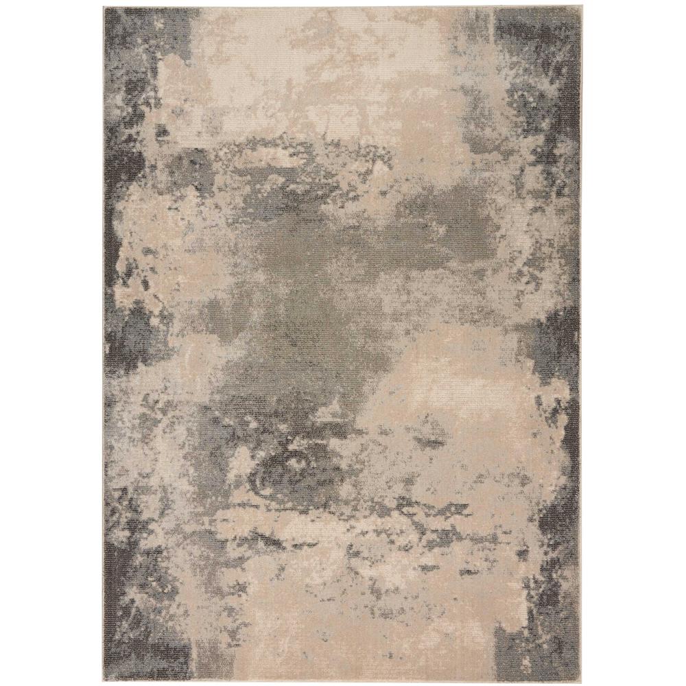 Modern Rectangle Area Rug, 4' x 6'. Picture 1