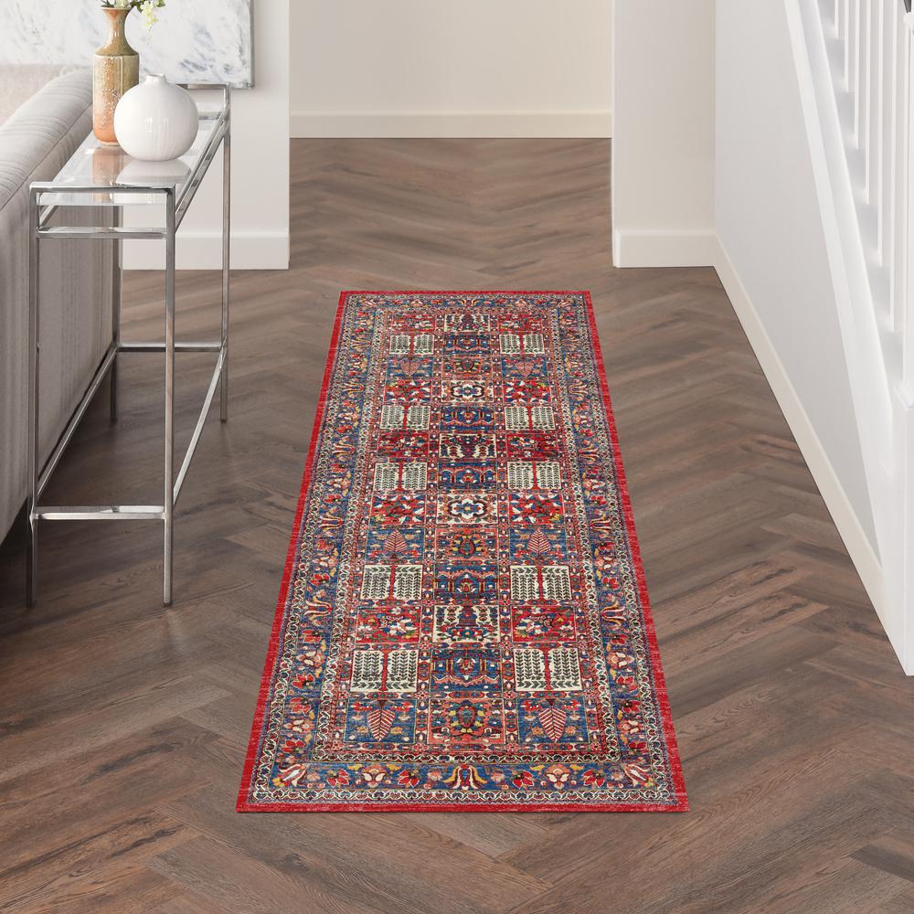 Vintage Runner Area Rug, 8' Runner. Picture 3