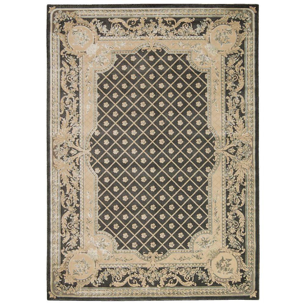 Platine Area Rug, Charcoal, 5'3" x 7'5". Picture 2