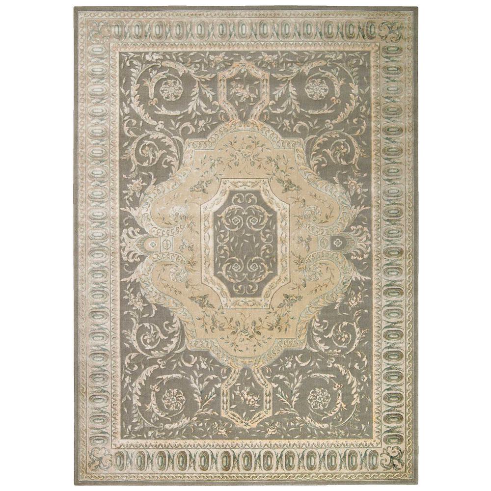 Platine Area Rug, Slate, 5'3" x 7'5". Picture 1