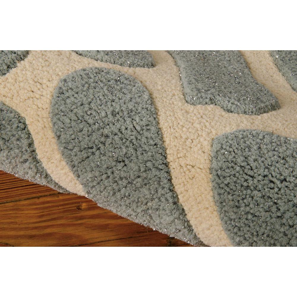 Zambiana Area Rug, Aqua, 8' x 10'6". Picture 5