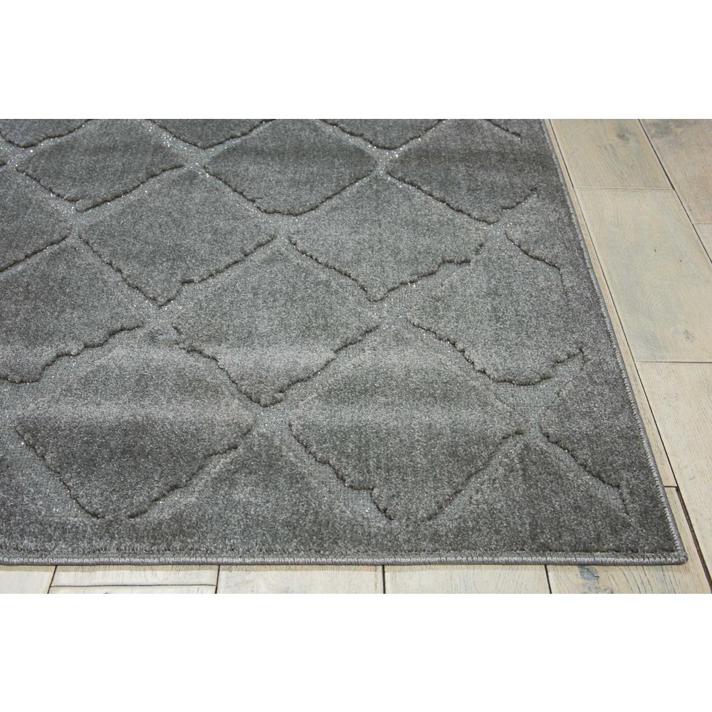 Gleam Area Rug, Grey, 9'3" x 12'9". Picture 3