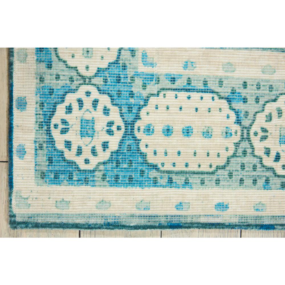 Nourison Madera Teal Area Rug. Picture 5