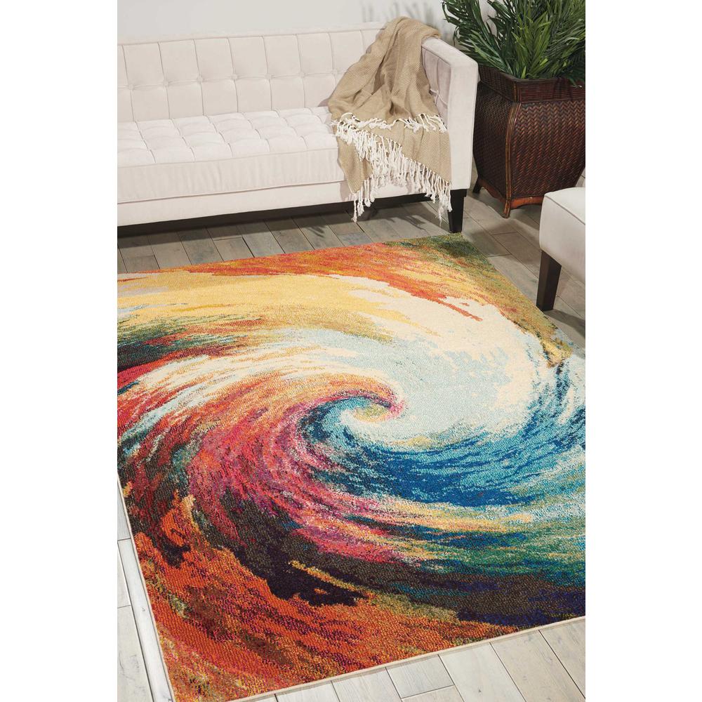 Modern Rectangle Area Rug, 5' x 7'. Picture 2