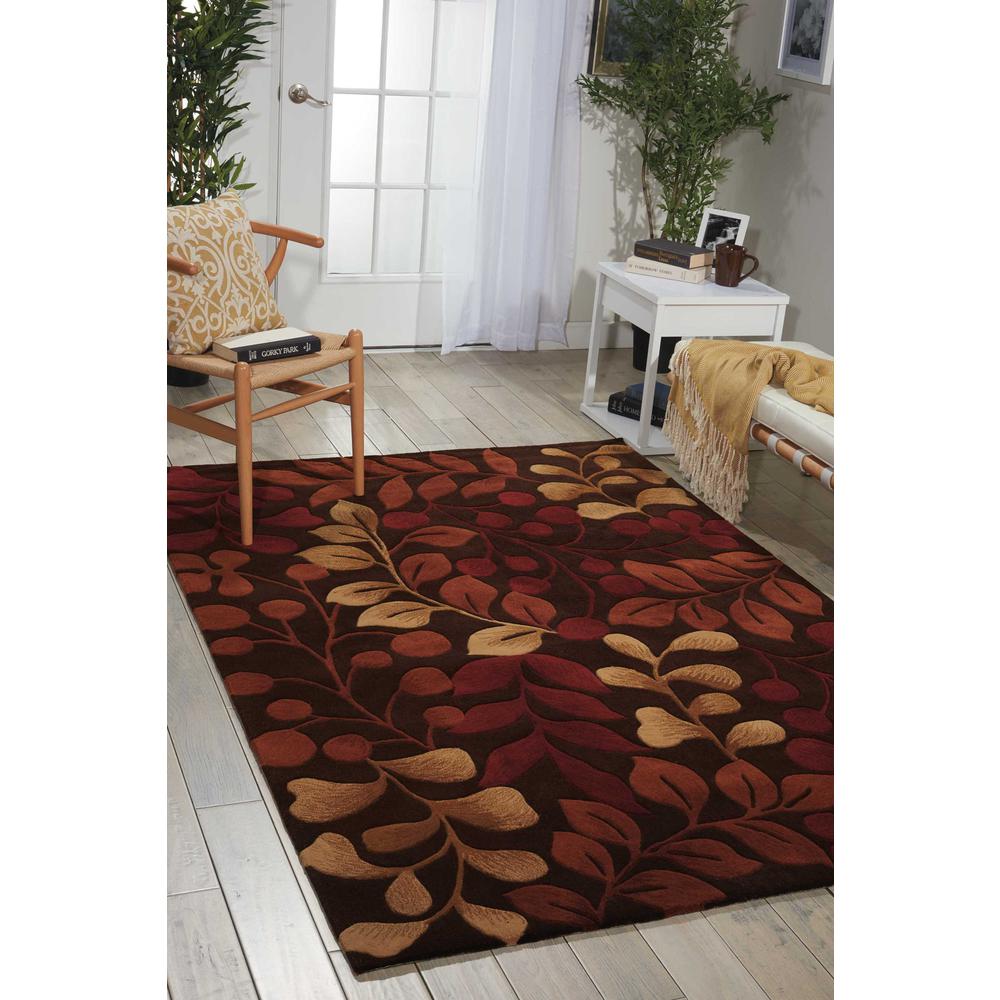 Contemporary Rectangle Area Rug, 5' x 8'. Picture 2