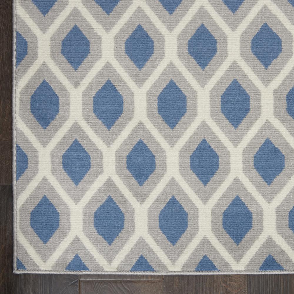 Grafix Area Rug, Blue, 5'3" x 7'3". Picture 4