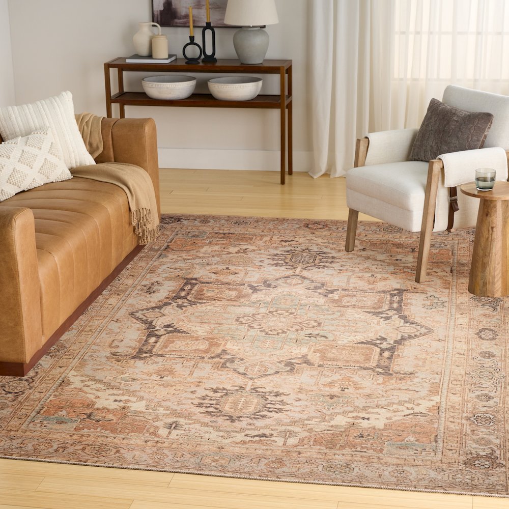 Nourison Home Vintage Washables Area Rug. Picture 5