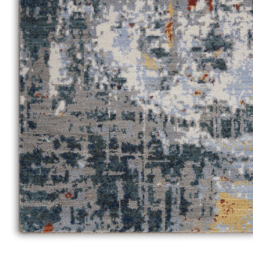 Nourison Artworks Area Rug, Slate/Brick, 2' x 3', ATW03. Picture 5