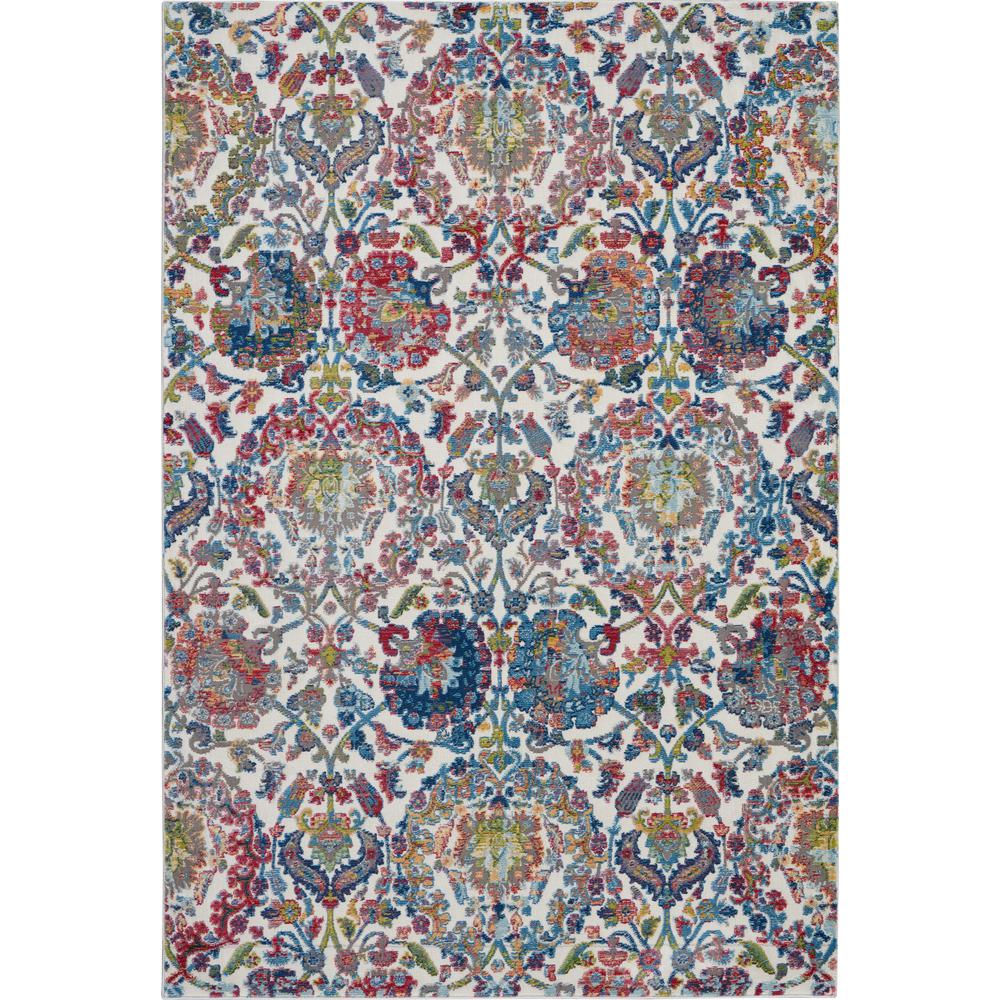 Vintage Rectangle Area Rug, 5' x 8'. Picture 1