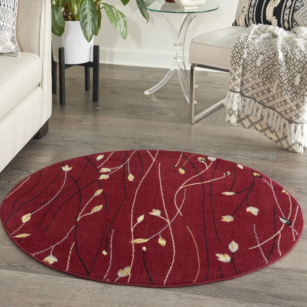 Nourison Home Grafix Area Rug. Picture 2