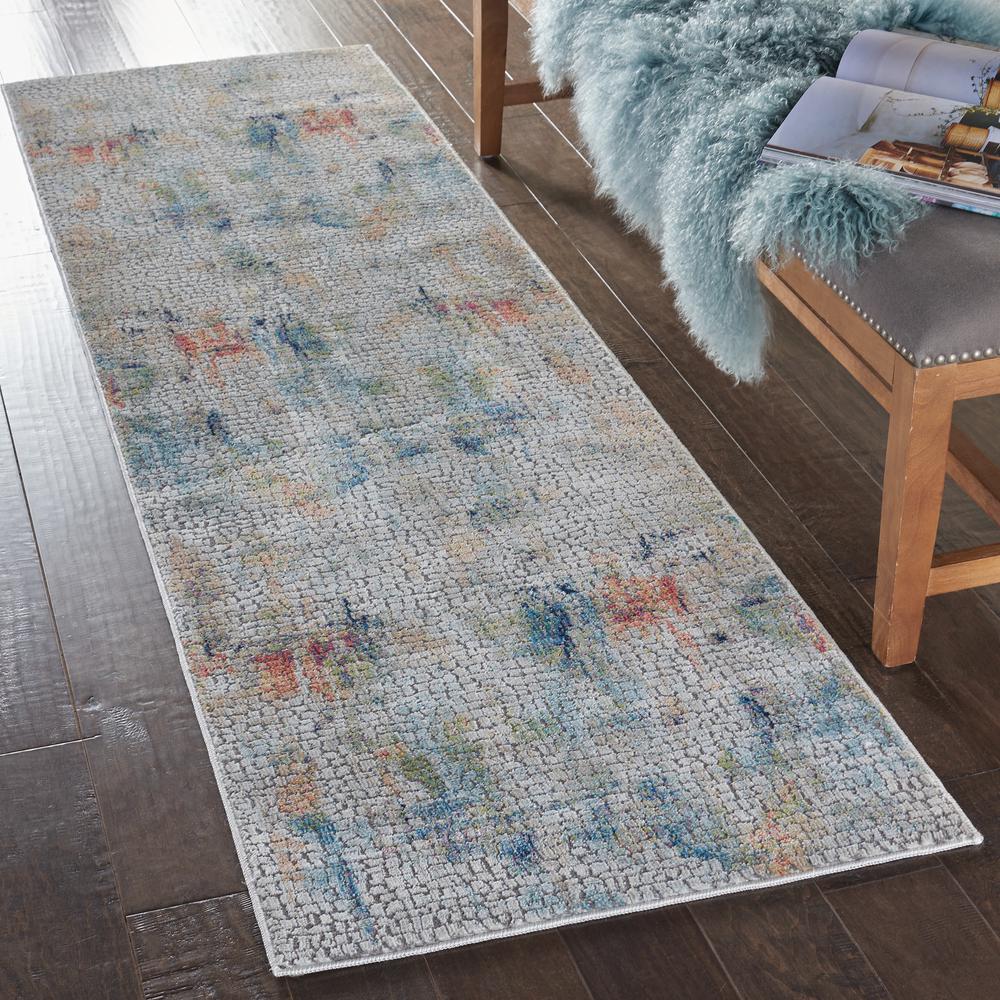 Modern Runner Area Rug, 8' Runner. Picture 2