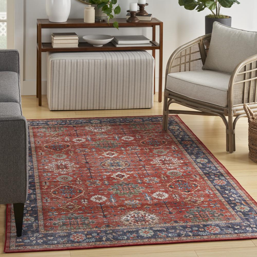 Vintage Rectangle Area Rug, 5' x 7'. Picture 3