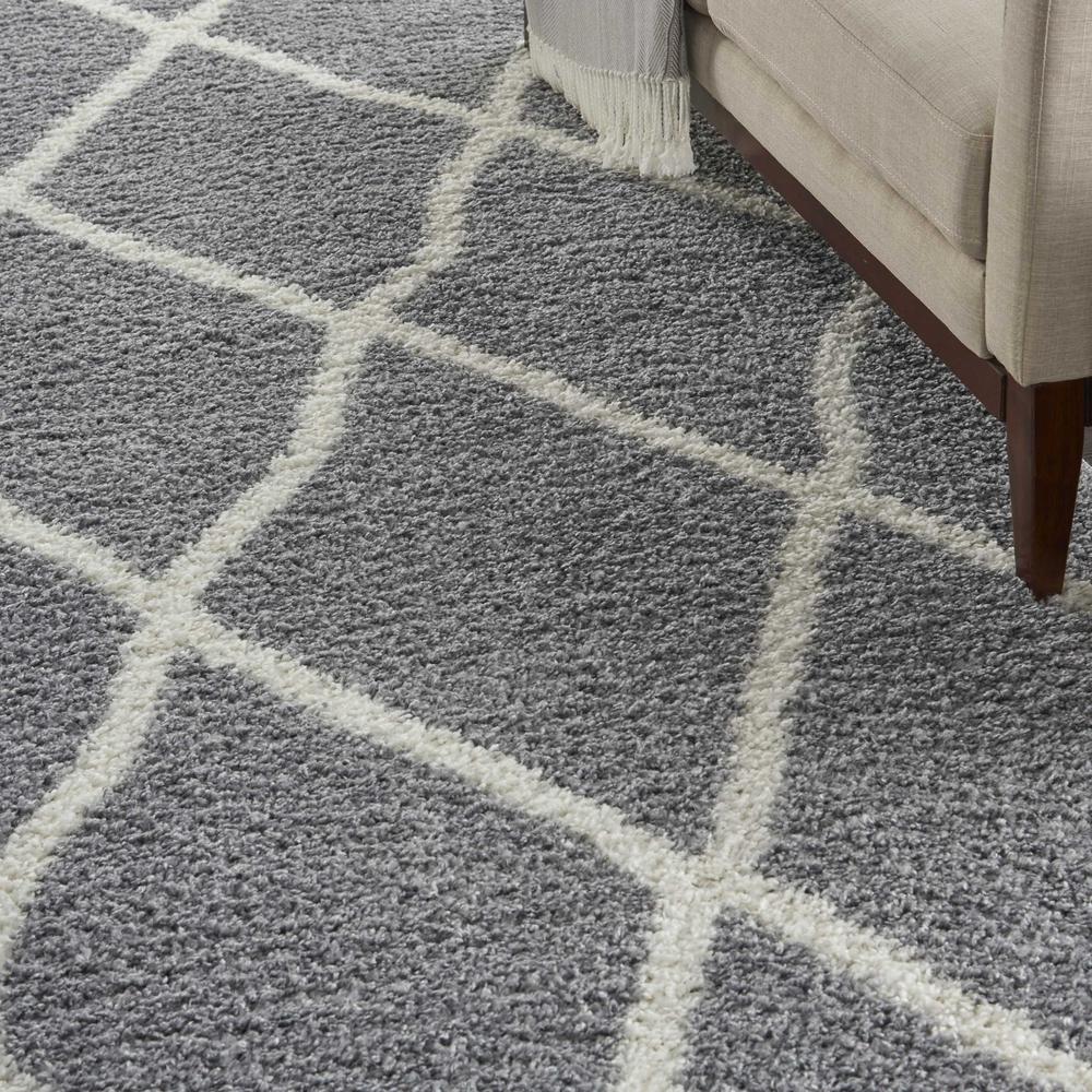 SHI02 Shangri-La Light Grey/Ivory Area Rug- 8' x 10'. Picture 8