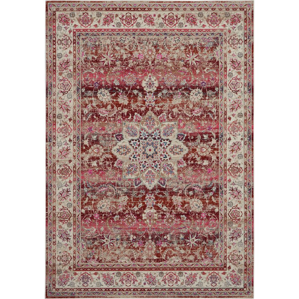 Vintage Rectangle Area Rug, 4' x 6'. Picture 1