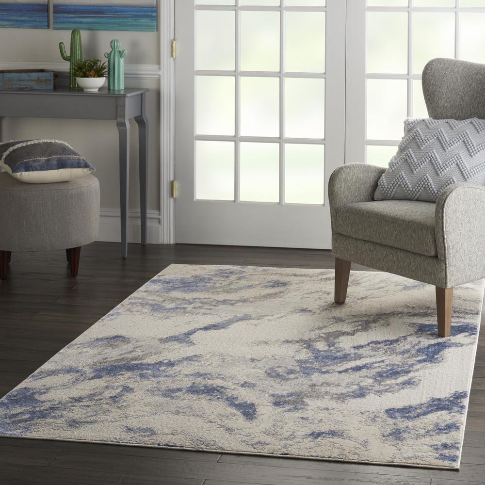 Nourison Home Sleek Textures Area Rug. Picture 10