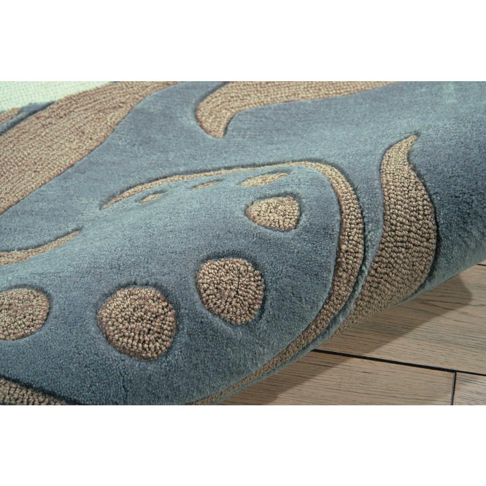 Contemporary Rectangle Area Rug, 4' x 6'. Picture 4