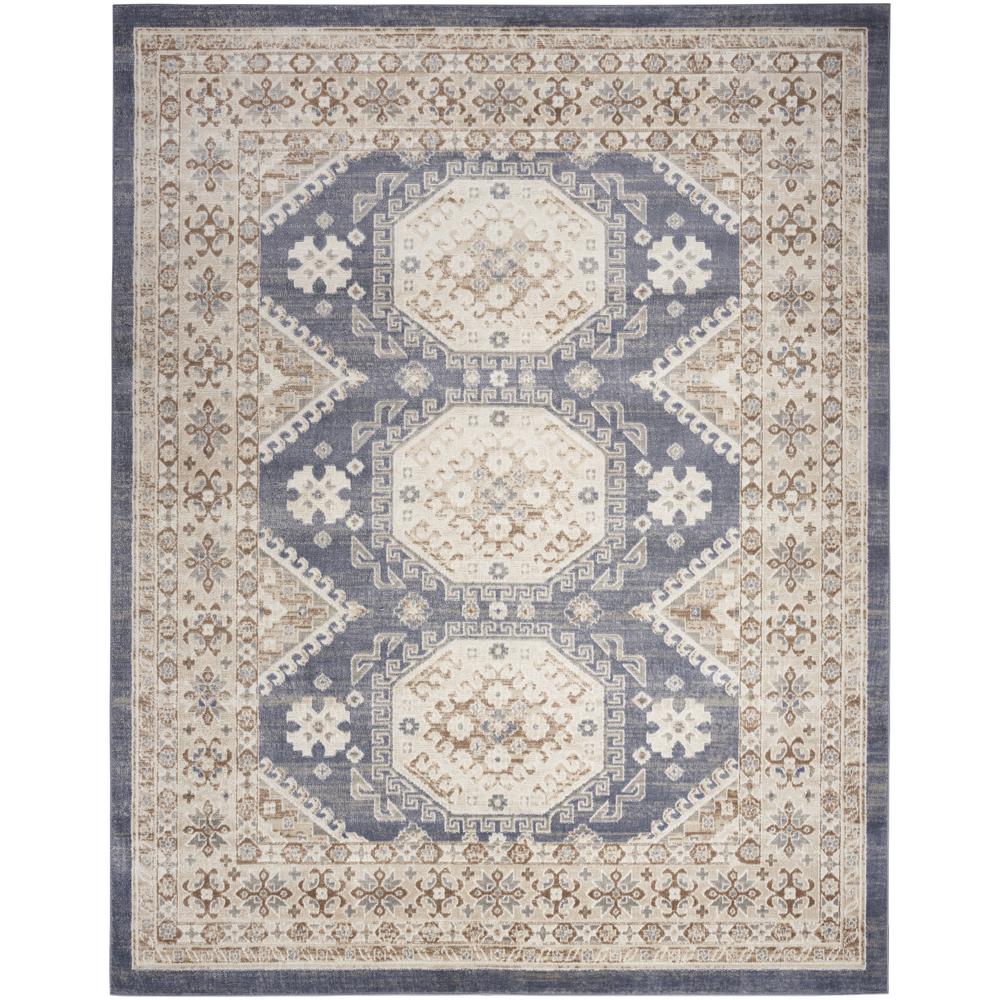 Vintage Rectangle Area Rug, 8' x 10'. Picture 1