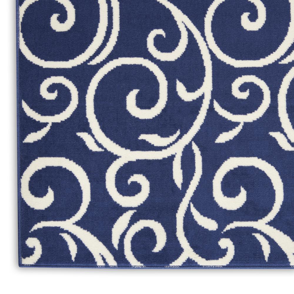 Grafix Area Rug, Navy, 5'3" x 7'3". Picture 5