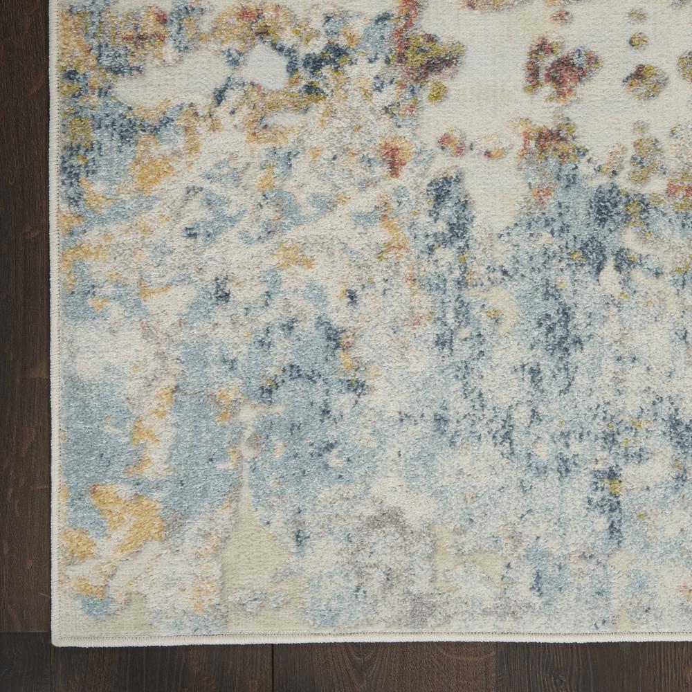 TRC05 Trance Ivory/Multi Area Rug- 6'6" x 9'6". Picture 4