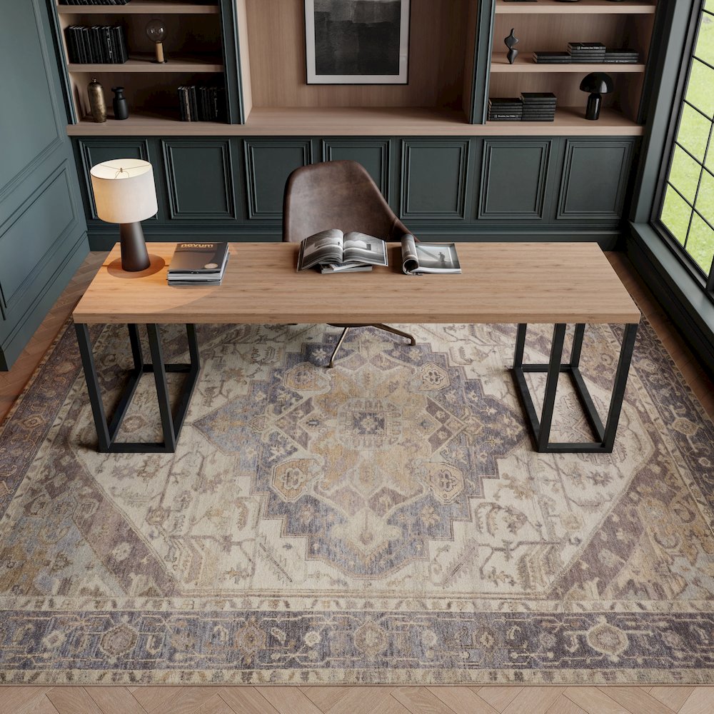 Nourison Home Vintage Washables Area Rug. Picture 4