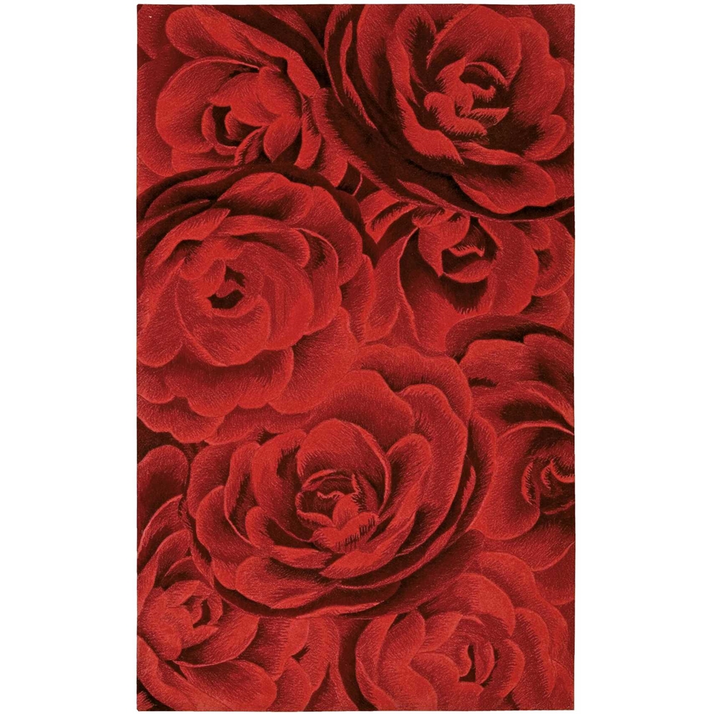 Moda Crimson Area Rug. Picture 1