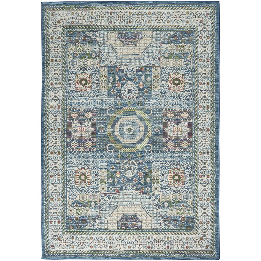 Bohemian Rectangle Area Rug, 4' x 6'. Picture 1