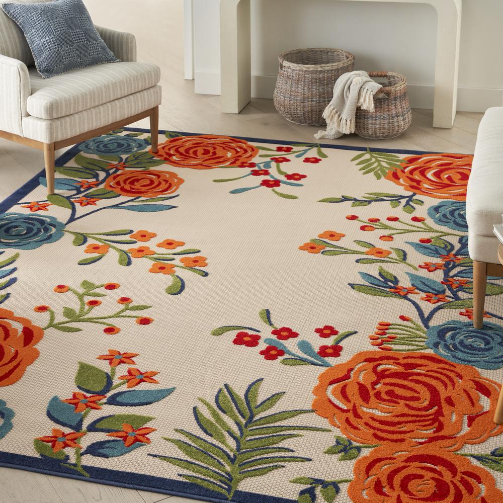 Contemporary Rectangle Area Rug, 5' x 8'. Picture 2