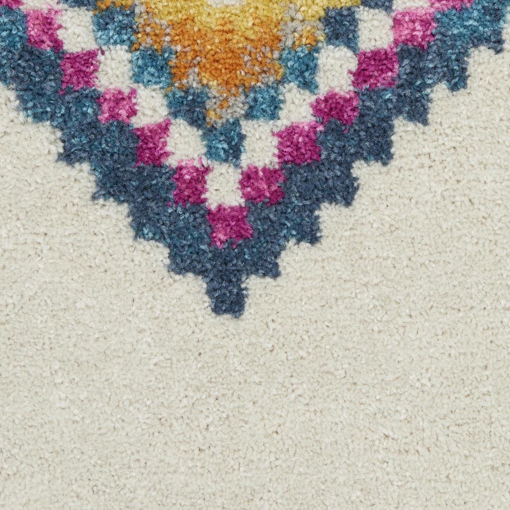 Rectangle Bohemian Machine Made Area Rug. Picture 6