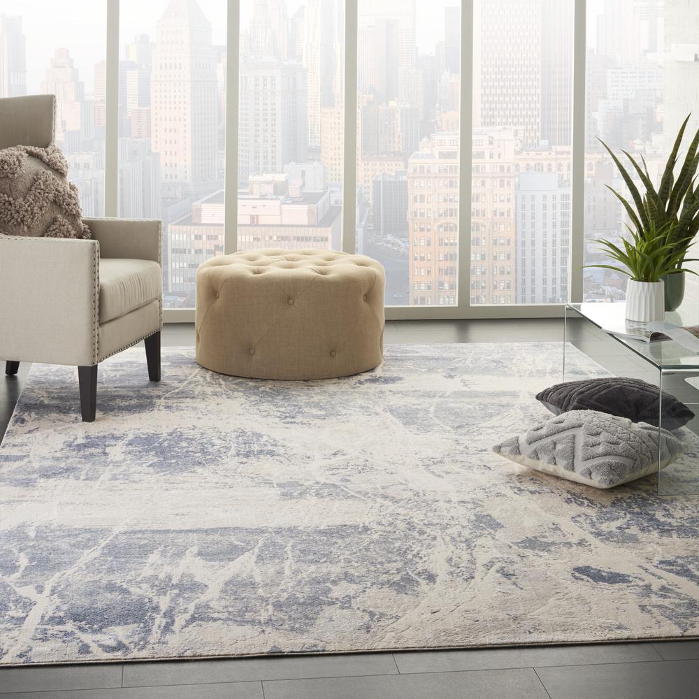 Nourison Home Sleek Textures Area Rug. Picture 9